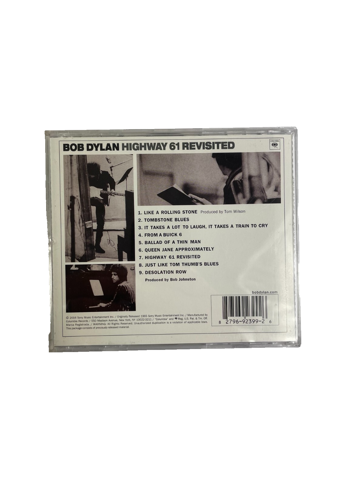 Bob Dylan Highway 61 Revisited Like A Rolling Stone Tombstone Blues CD#6