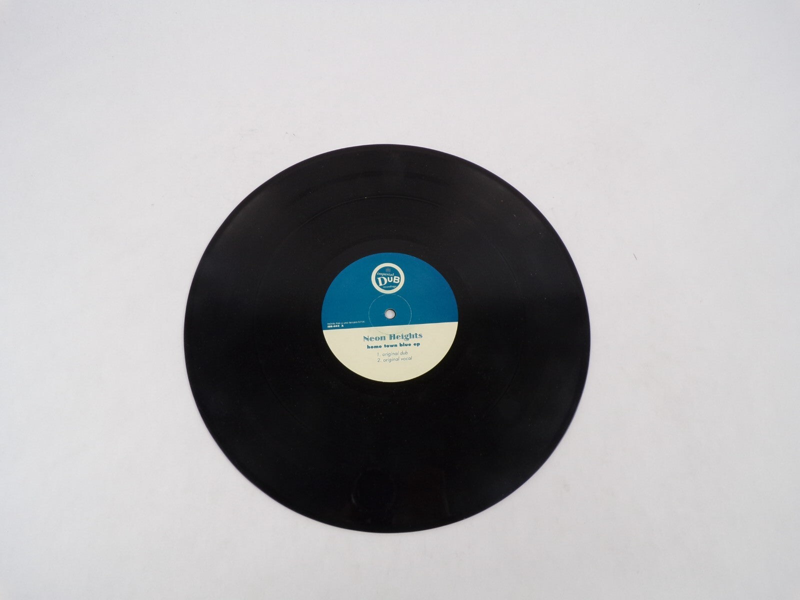 Neon Heights Home Town Blue Frankie Valley Mix Original Dub Vocal Vinyl Record
