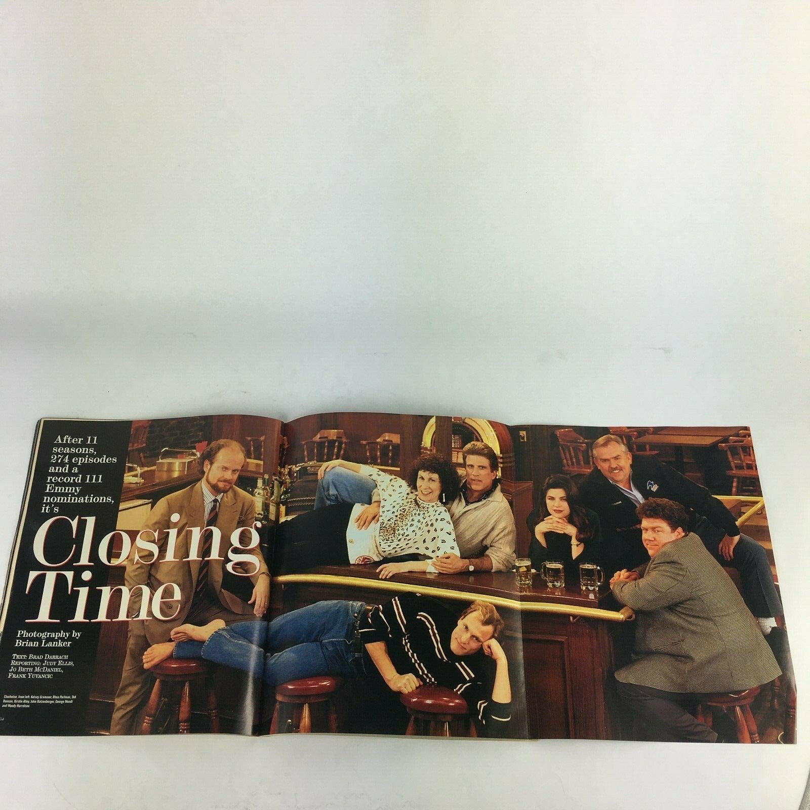 May 1993 Life Magazine Last Call For Cheers