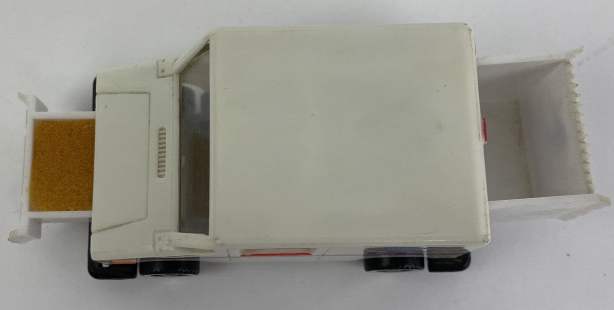 Vintage U.S. Mail Truck Eagle Logo on Side w Compartments Plastic Collectible *