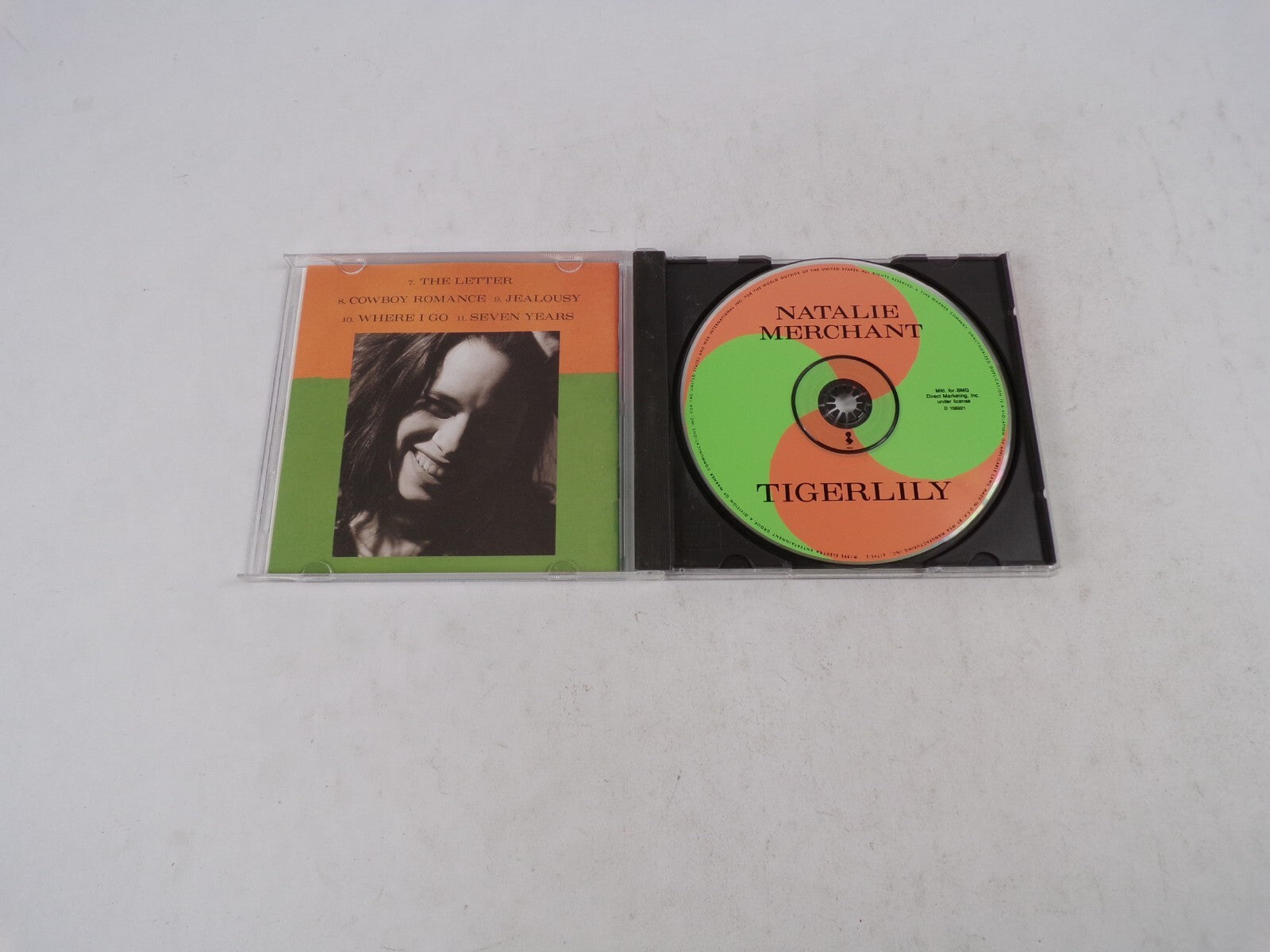Tigerlily Natalie Merchant San Andreas Fault Wonder Beloved Wife River CD#34