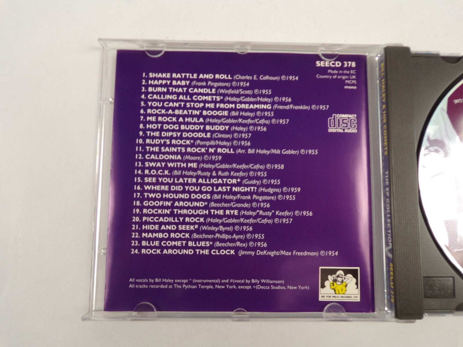 Bill Haley & His Comets Happy Baby Caldonia Mambo Rock Rudy's Rock CD#47