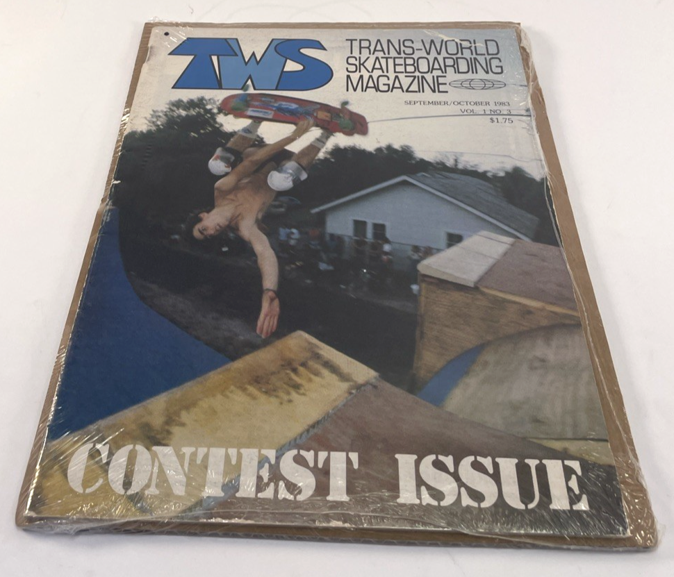 1983 TransWorld Skateboarding Magazine Third Issue Vol 1 No 3 Lance Mountain