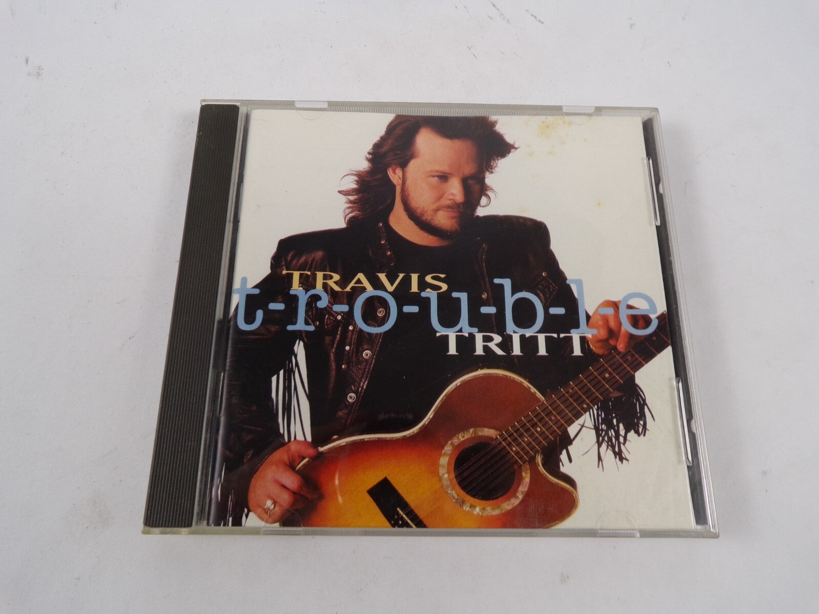 Travis T-R-O-U-B-L-E Tritt Look Out For Number One Blue Collar Man When I CD#39