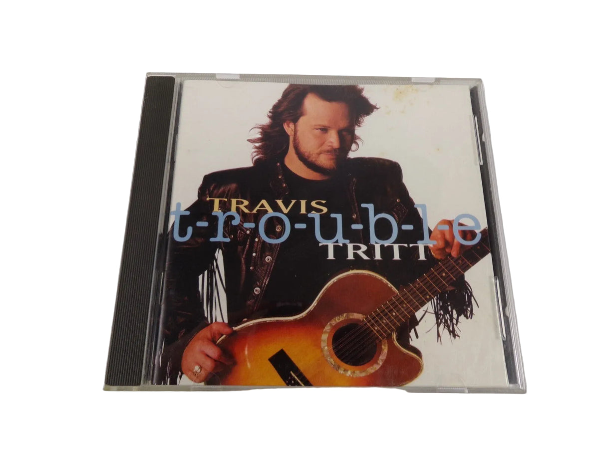 Travis T-R-O-U-B-L-E Tritt Look Out For Number One Blue Collar Man When I CD#39