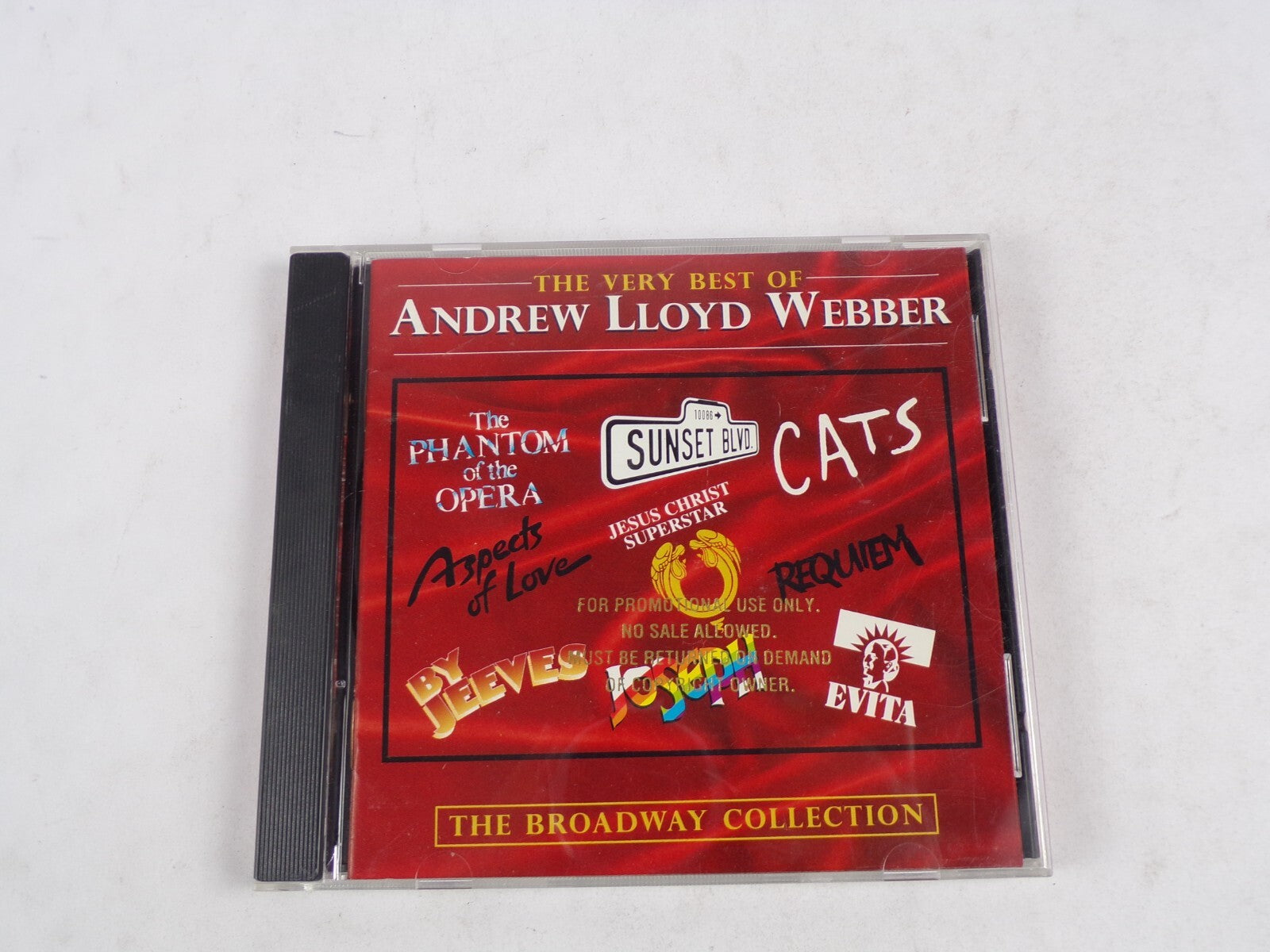 The best Of Andrew Lloyd Webber The Broadways Collection Murray Head Sarah CD#54