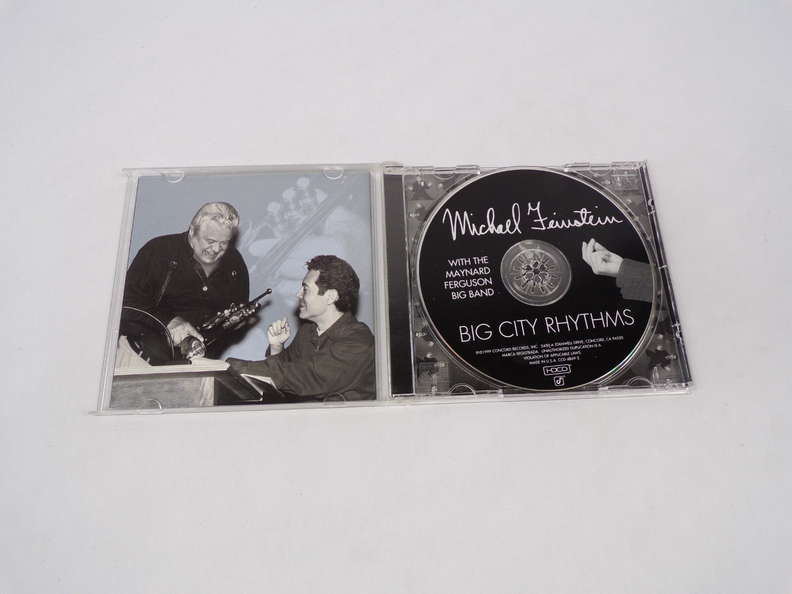 Michael Feinstein Big City Rhythms With The Maynard Ferguson Big Band CloseCD#63