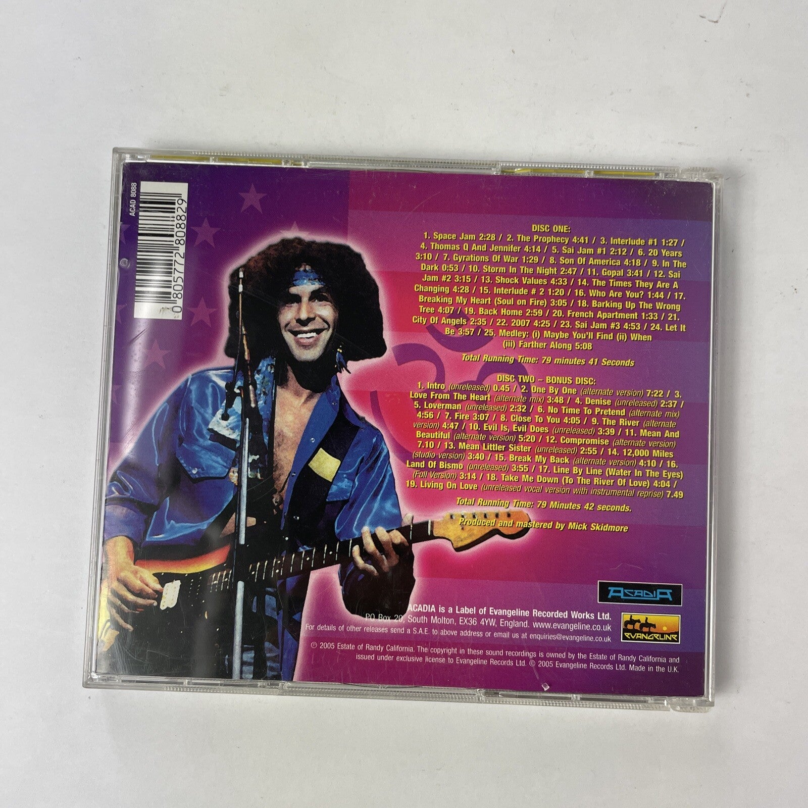 Spirit - Son of America 2CD Set (2005, Acadia) #20