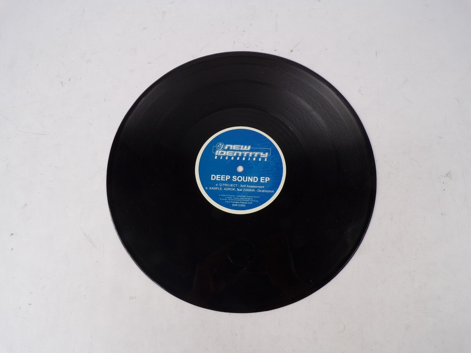 Deep Sound EP Q Project Xample Adrok feat. Zaniha Vinyl Record