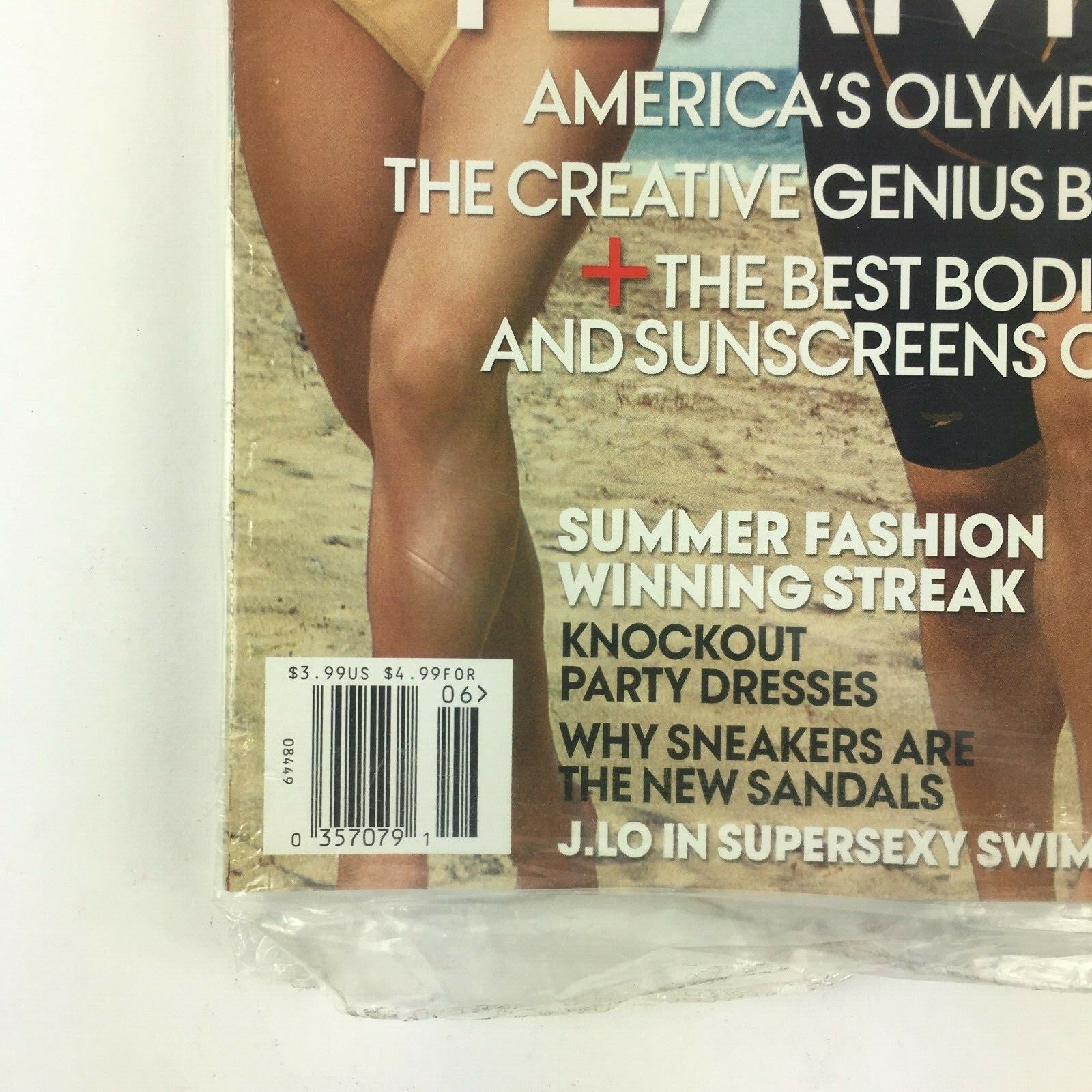 June 2006 Vogue Magazine Team Usa America's Olympic Hopefuls Knockout PartyDress