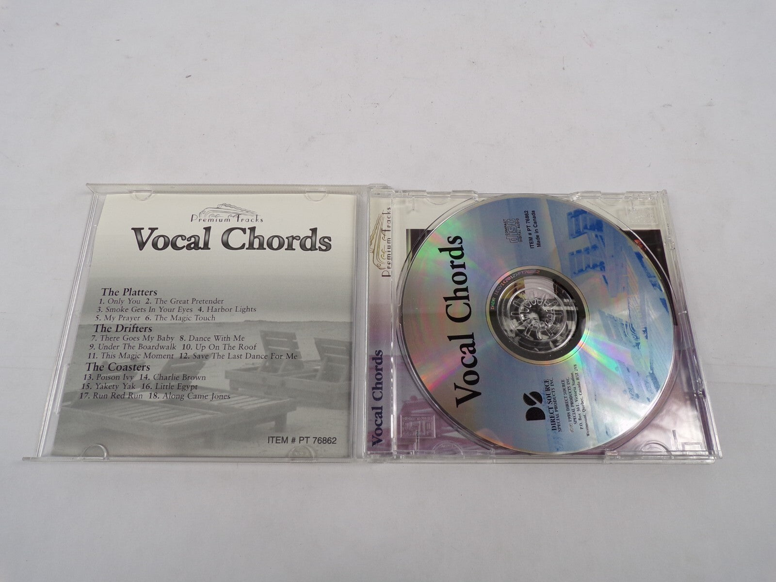Vocal Chords The Platters Only You The Great Pretender Smoke Gets In Your CD#30
