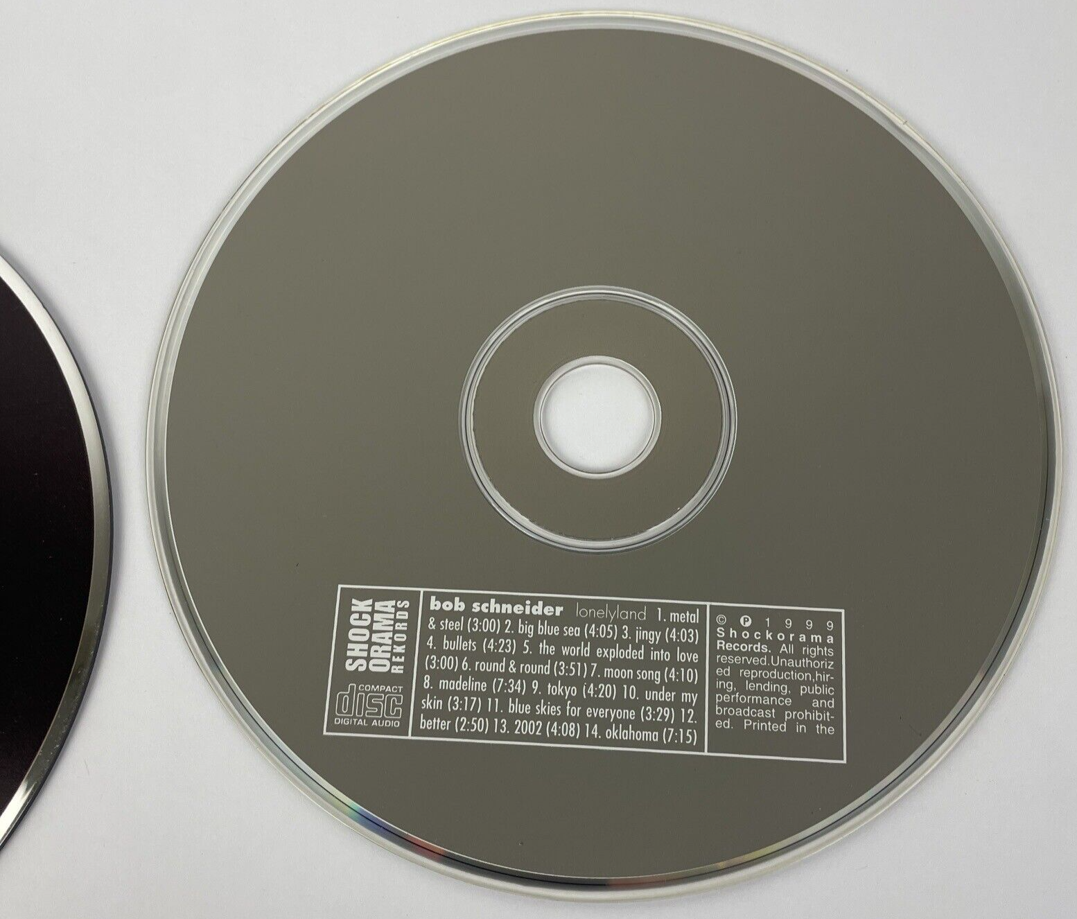 2 x Bob Schneider Digital Audio CDs - Lonely Creatures, 2009 - Lonelyland, 1999