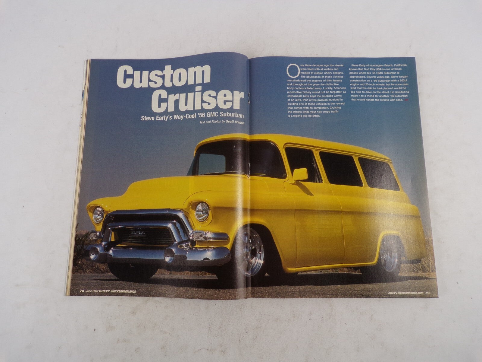 June 2002 Chevy High Performance Hot Budget Supercars 0-100-0 Neck-Snapping Shoo