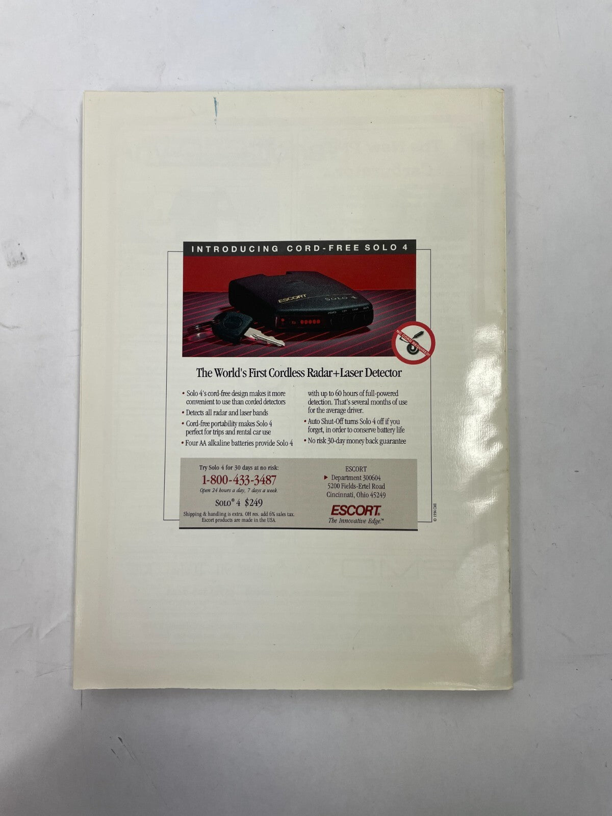 October 1994 Porsche Panorama Magazine While the formula to speed is simple