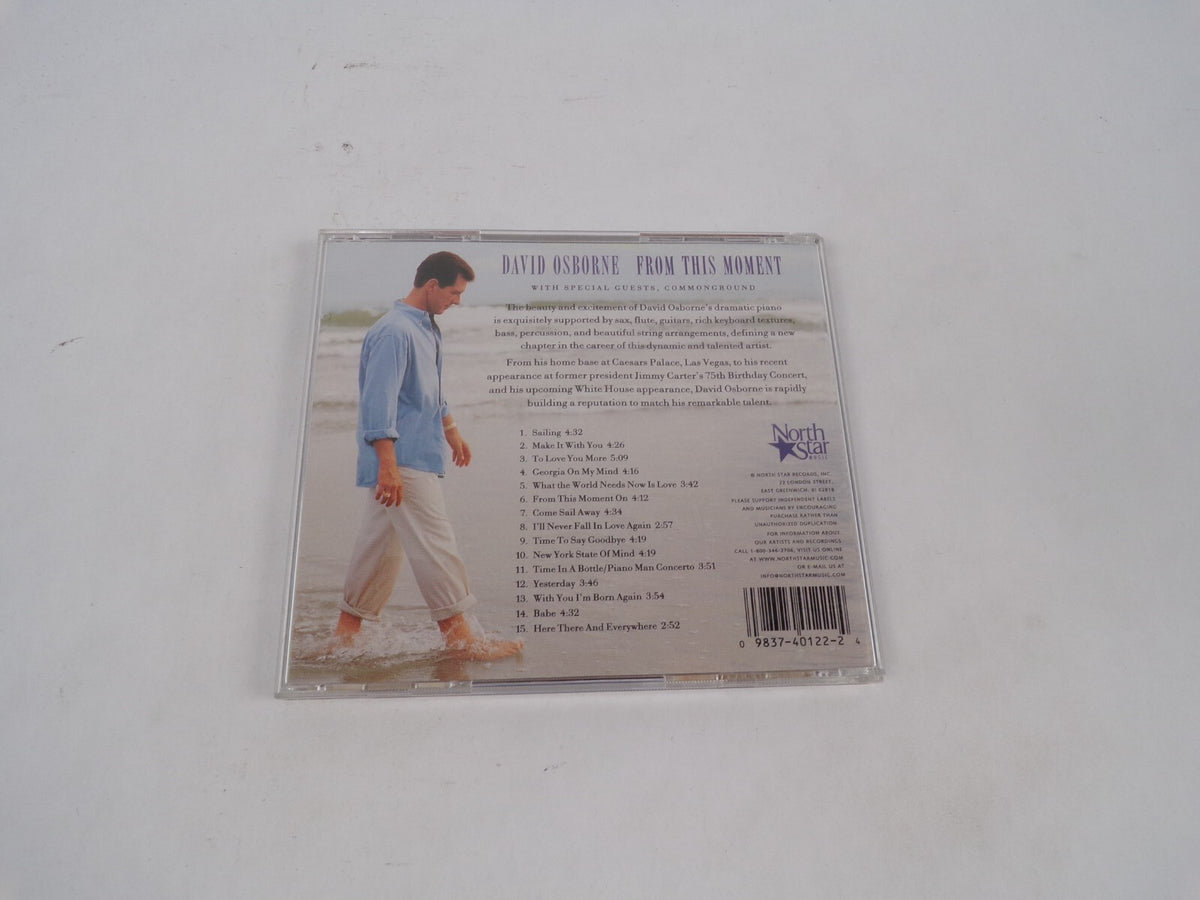 David Osborne From This Moment Sailing Make It With You To Love More GeorgiCD#68