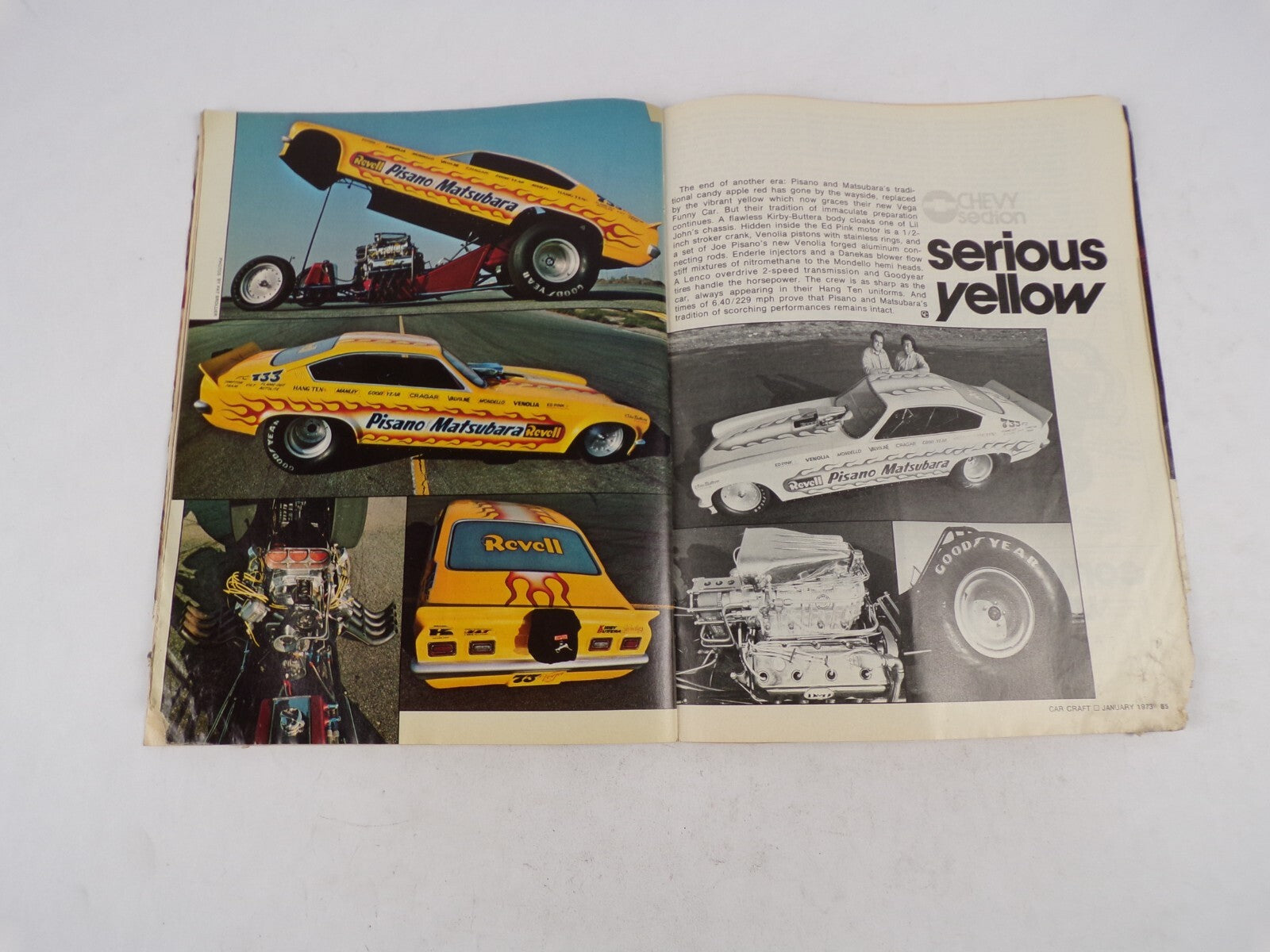January 1973 Car Craft Chevy Section: Low $ In-Car Auto Trans Hop-Ups Twin Turbo