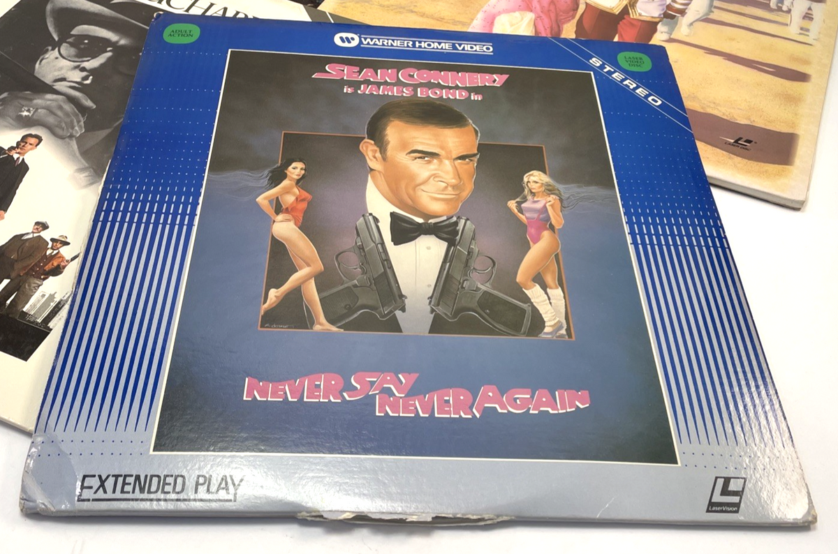 Lot 0f 13 Laserdisc s The Untouchables 007 James Bond My Fair Lady Terminator 2