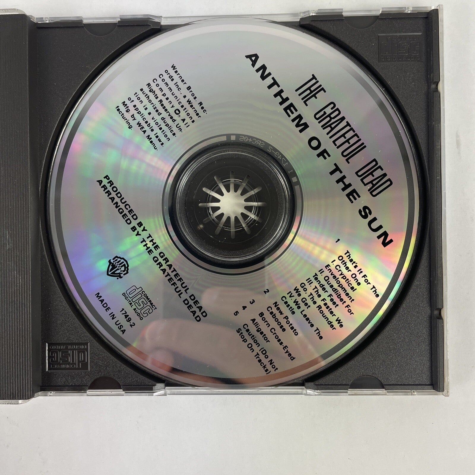 Grateful Dead - Anthem Of The Sun CD (1987) #17