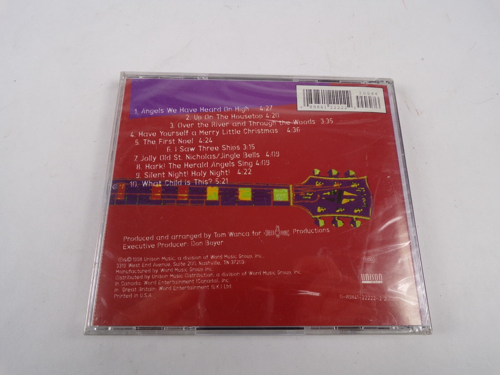 Pop Rock Christmas Angels We Have Heard On High Up On The Housetop CD#13