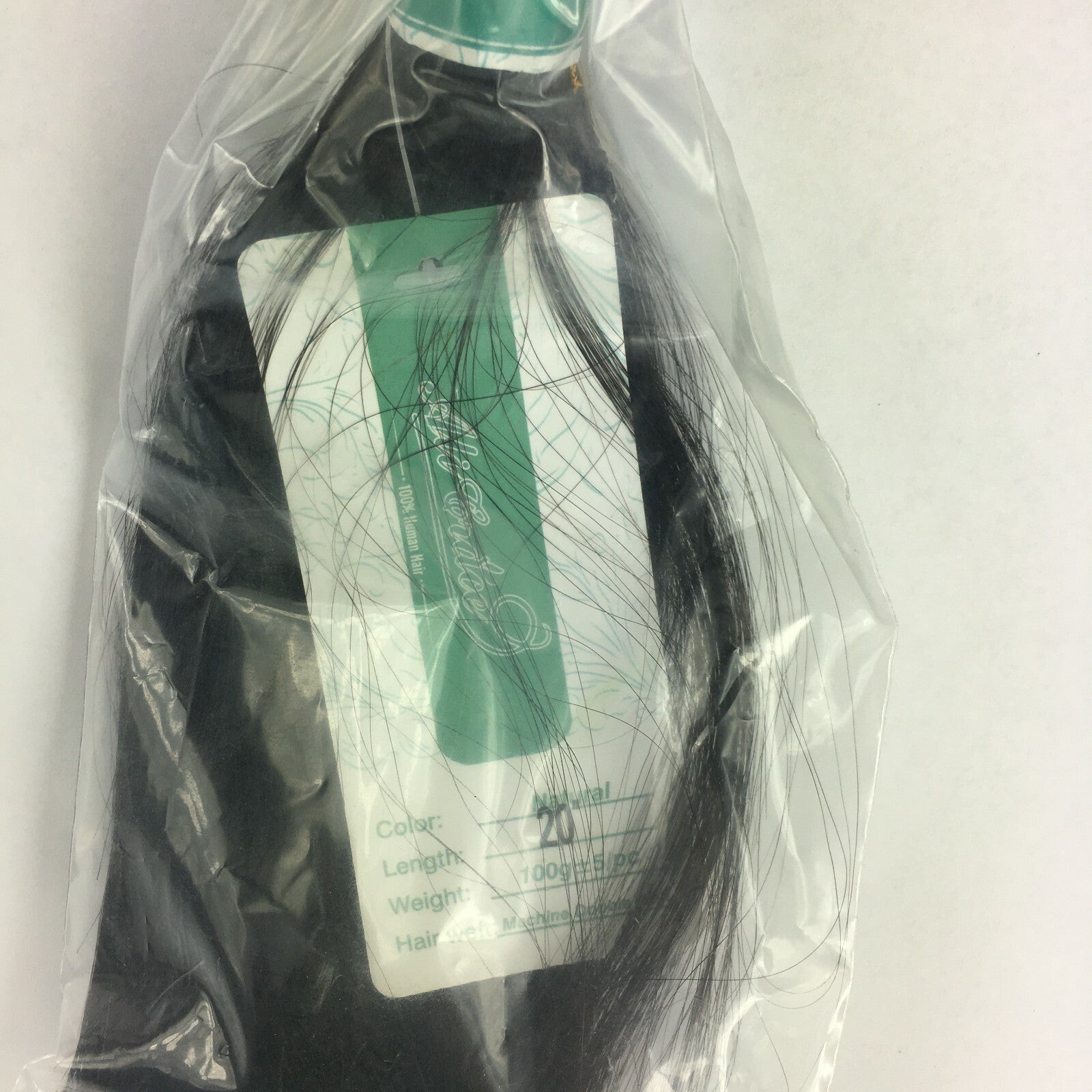 Brand New Ali Grace Brazilian Straight 20" Natural Color 100% Human Hair 100g A1
