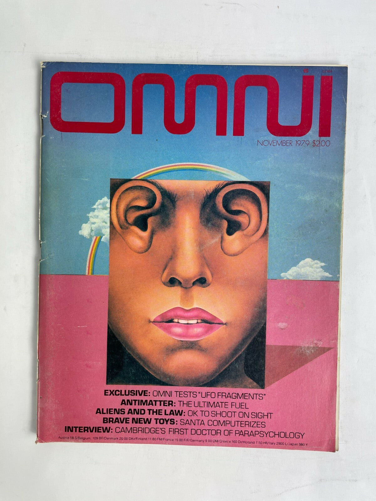 November 1979 Omni Magazine Exclusive Antimatter Aliens And The Law Brave NewToy