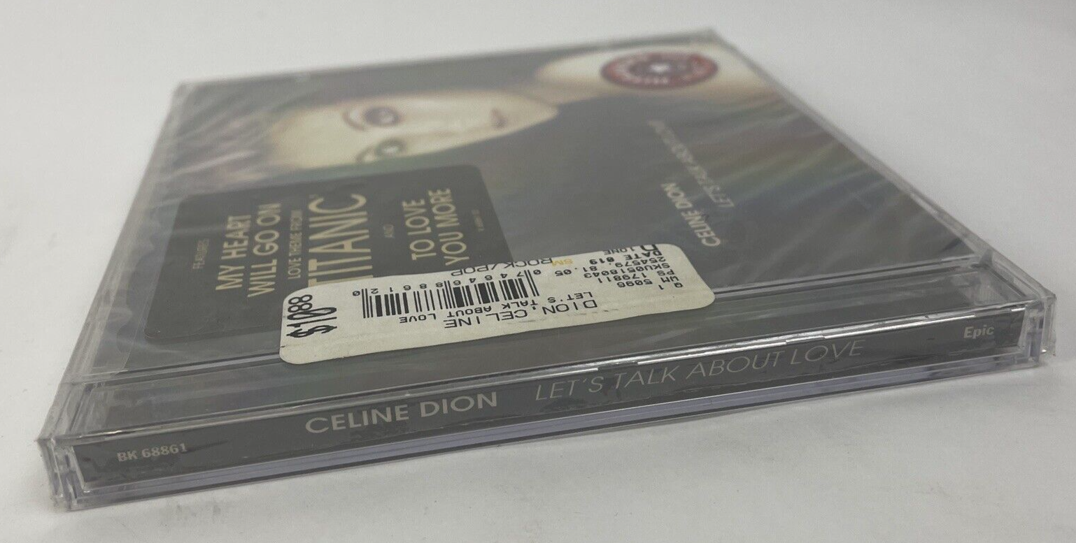 Let's Talk About Love by Celine Dion (CD, Nov-1997, 550 Music) Titanic Theme #1
