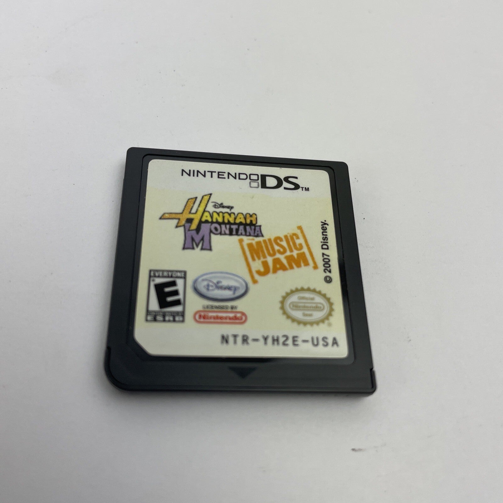 Hannah Montana Music Jam ( Nintendo DS, 2007 ) Disney Game Cartridge Only Tested