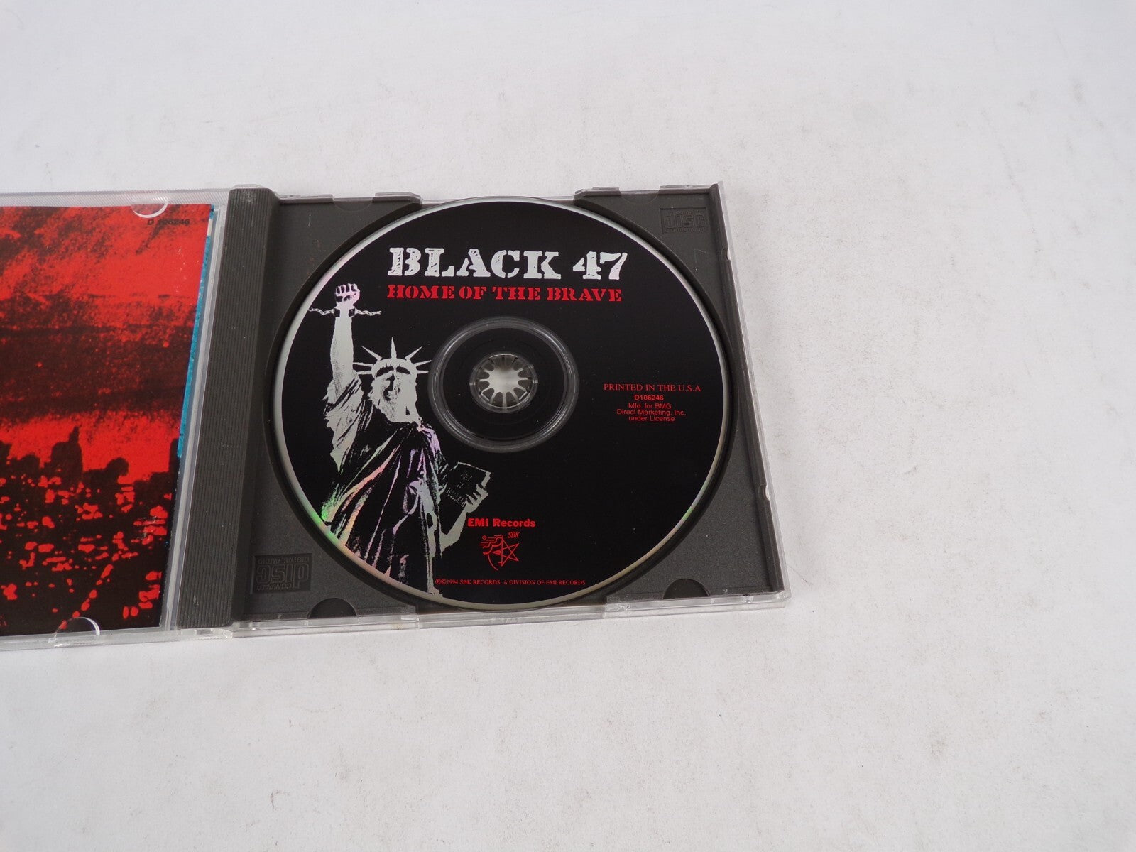 Black 47 Home Of The Brave The Big Fellah Oh Maureen Losin' Paul Robeson CD#31