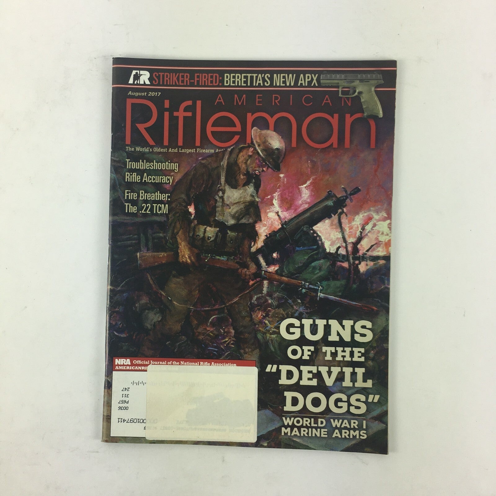 August 2017 American Rifleman Magazine Troubleshooting Rifle Accuracy .22 TCM