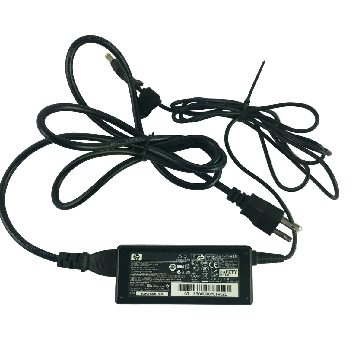 Genuine HP PPP009D 380467-005 Output 18.5V 3.5A Power Supply Adapter A4