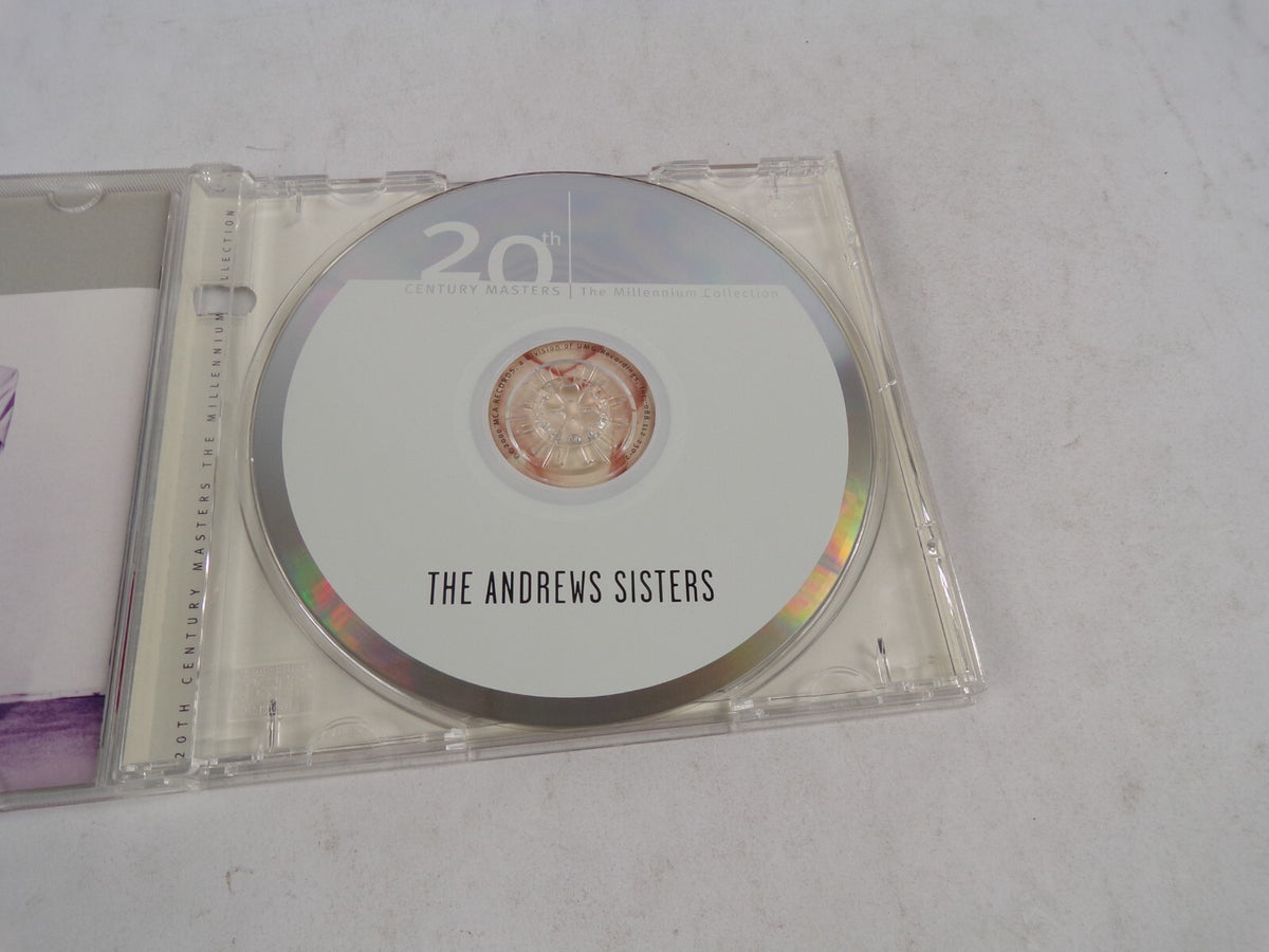 The Best Of The Andrews Sisters The Millennium Collection Bei Mir Bist Du CD#31