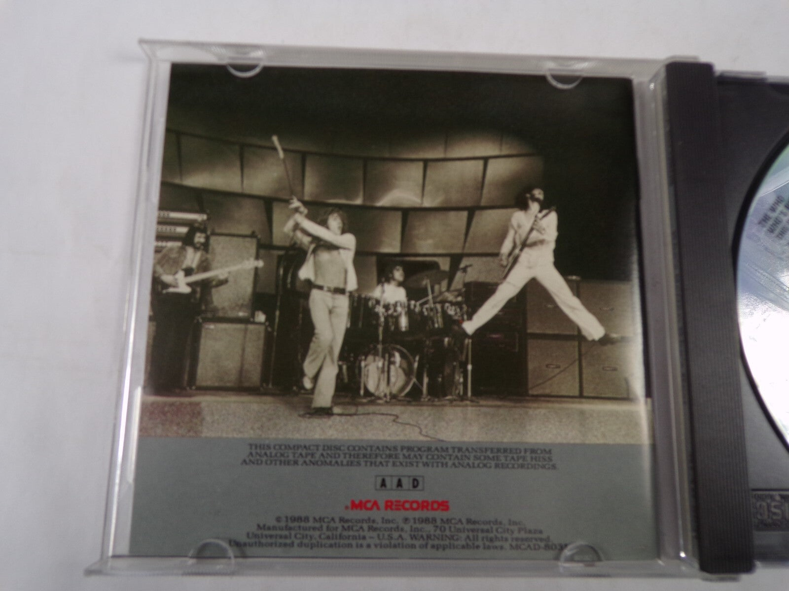 The Who Who's Better Who's Best My Generation Anyway, Anyhow, Anywhere CD#57