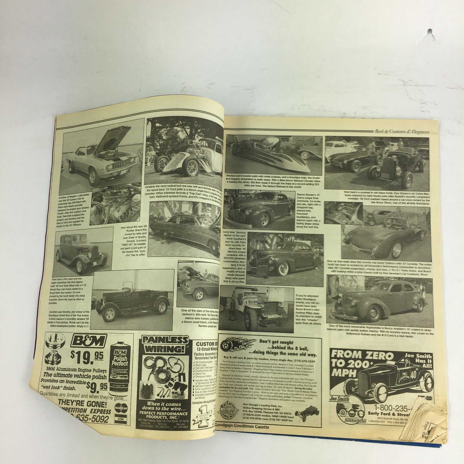 January 1994 Goodguys Goodtimes Gazette Magazine Goodtimes Bigger Better '94!