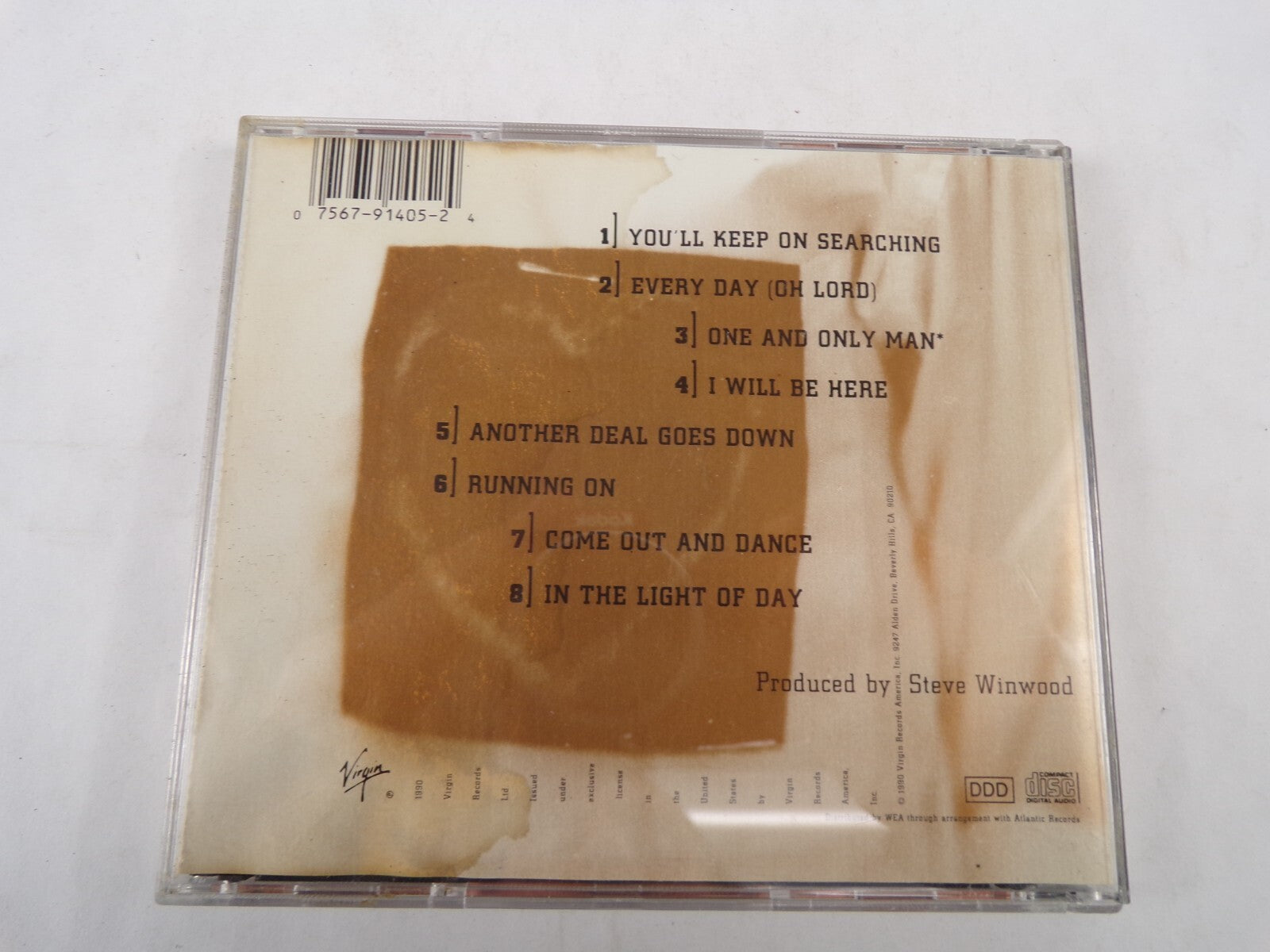 Steve Winwood Refugees Of The Heart You LL Keep On Searching Every Day CD#56