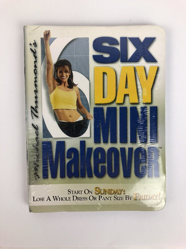 Michael Thurmond's Six Day Mini Makeover DVD Lose Whole Dress or Pant Size NEW!