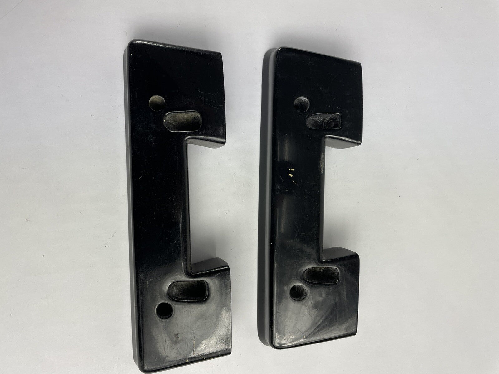 MOPAR 1964 67 Chevelle GTO El Camino & 62 65 Nova Front Arm Rest Bases - BLACK