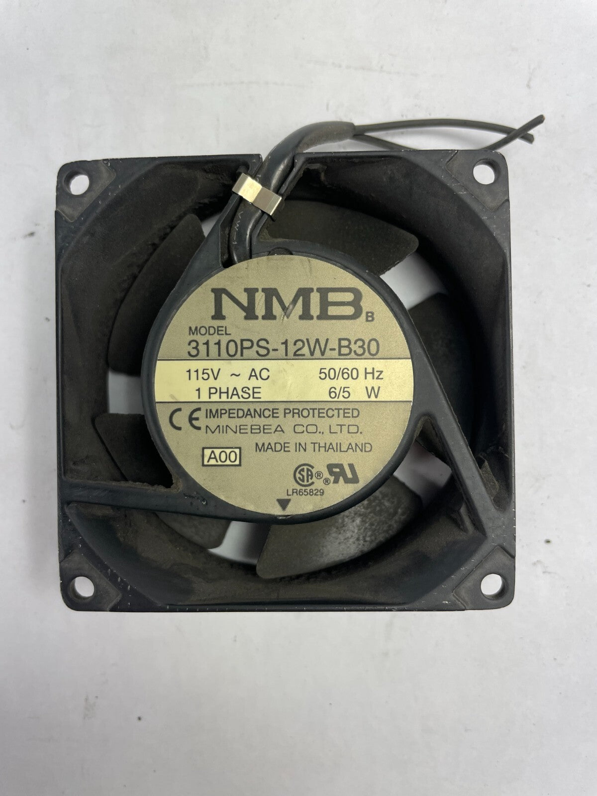 NMB 3110PS - 12W- B30 Impedance Protected DC 12/V 2 - Wire CPU Cooling Fan