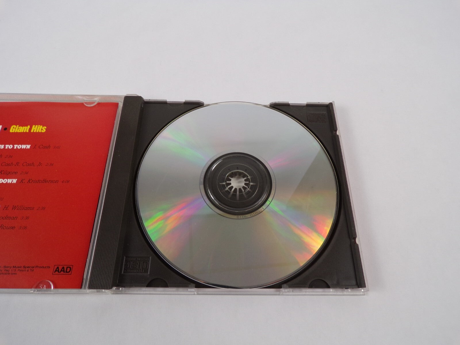 Johny Cash Gaint Hits I Walk The Line Orange Blossom Special It Ain't Me CD#59