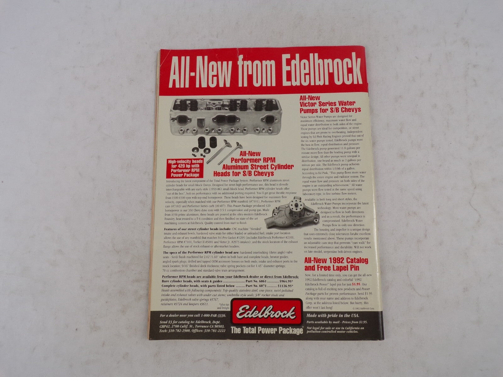 December 1994 Chevy High Performance Chevelle Special Section: Win A '55 Chevy