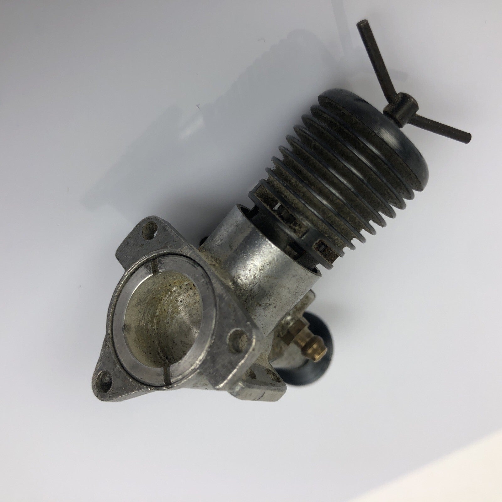 Vintage Jaguar 0.8 ccm Diesel Gas Line Control Model Airplane Engine as-is