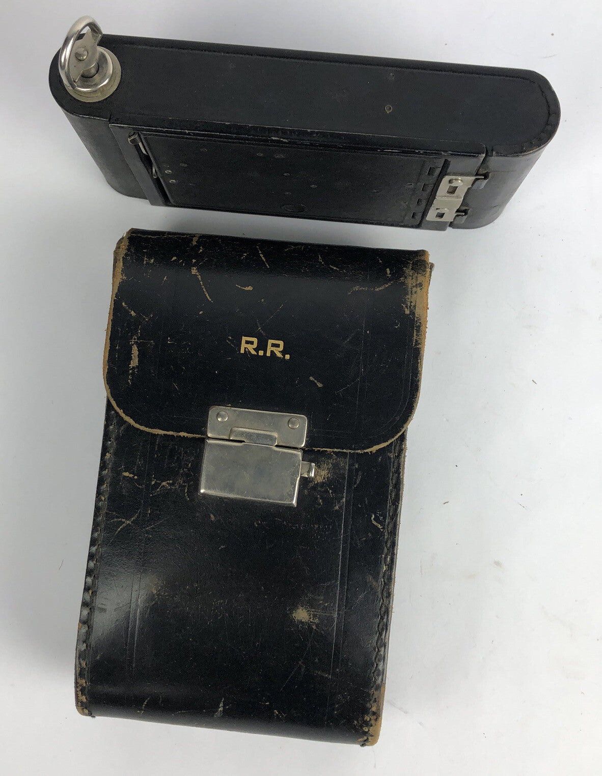 Eastman Kodak Hawk Eye Shutter Model B NO. 2A Folding Vintage Camera & Case 1914