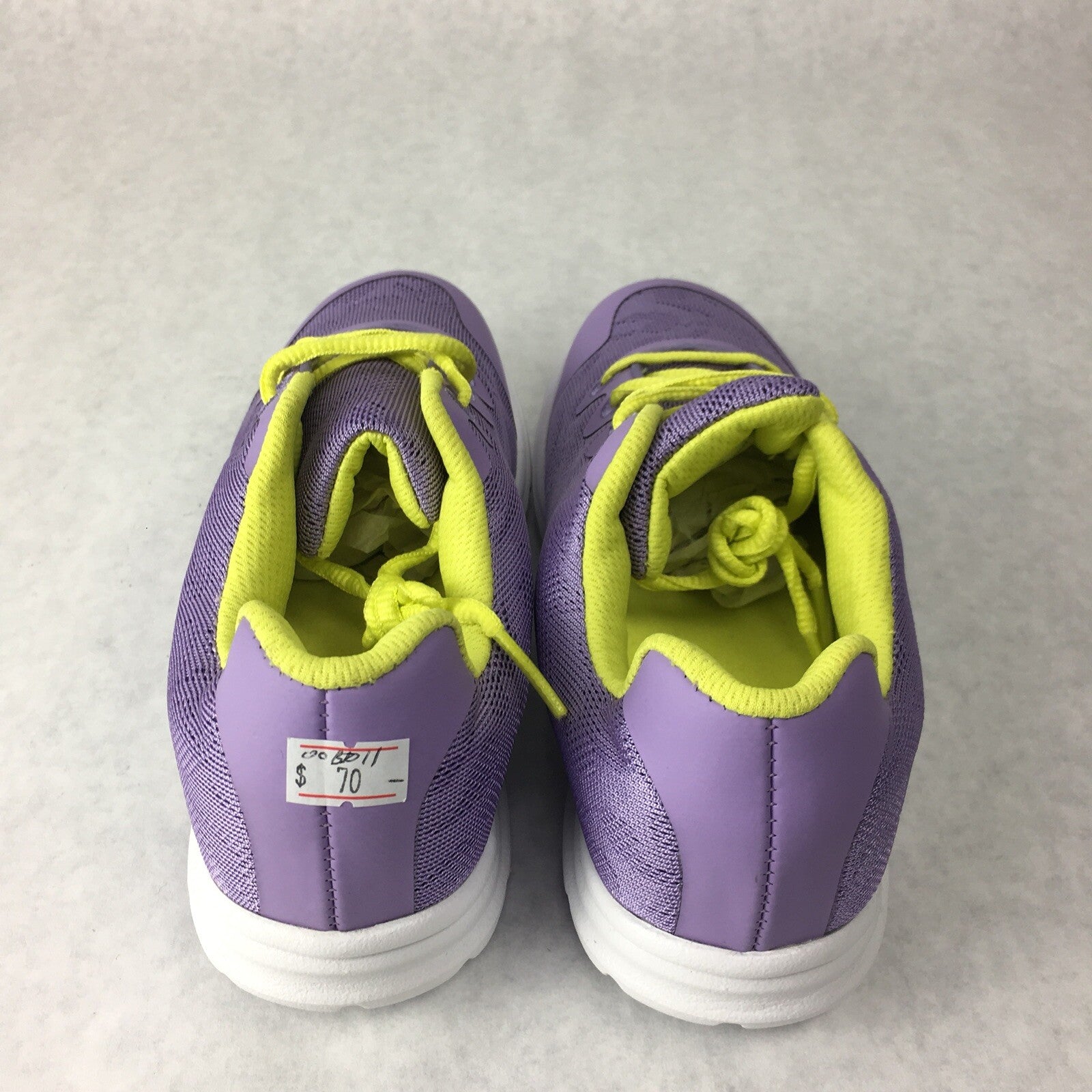 Footjoy Women's FJ Golf Shoes Size 4M Violet Yellow 48205 New