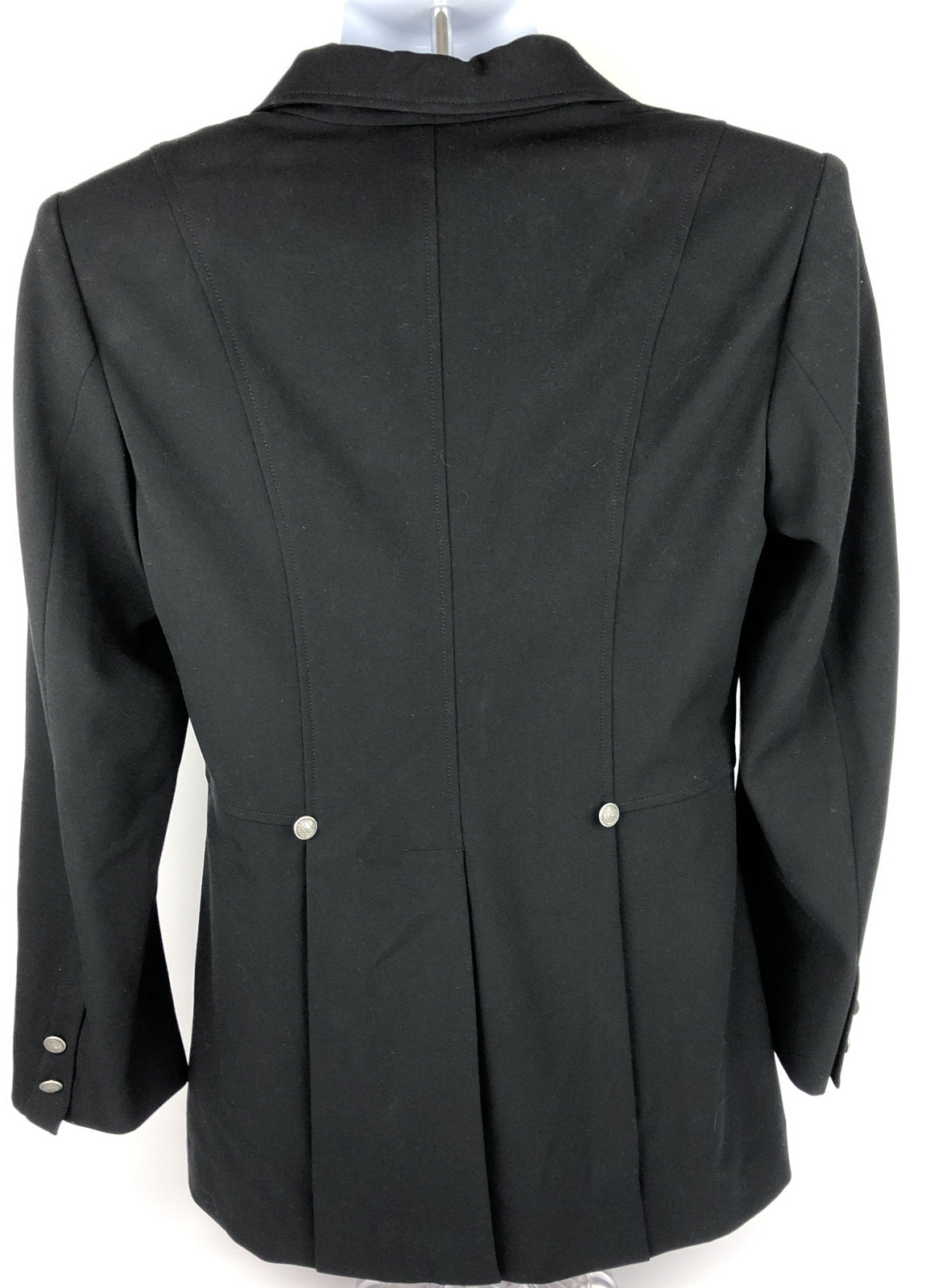 NWT Goode Rider Dressage Coat Size 10 Black Jacket 15001 with stain Blocker LOOK