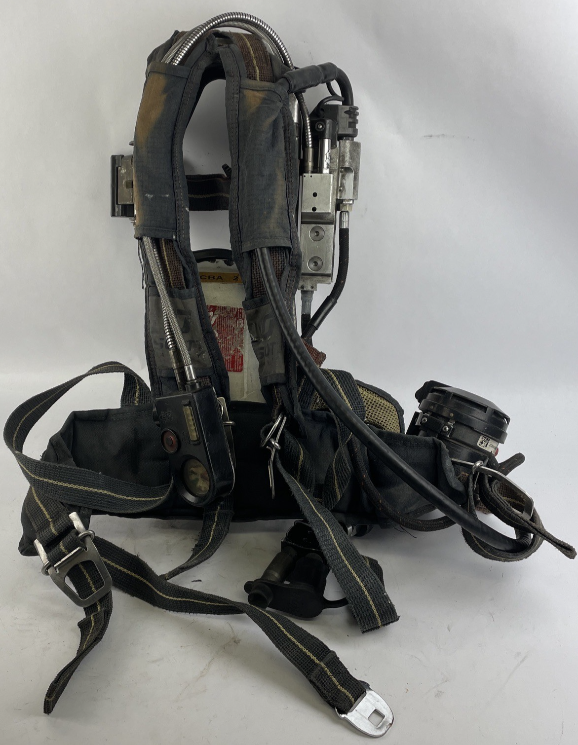 SCOTT SAFETY 4.5 4500 SCBA Air Pack Harness EZ-Flow Air Pak Plus with Sensor p
