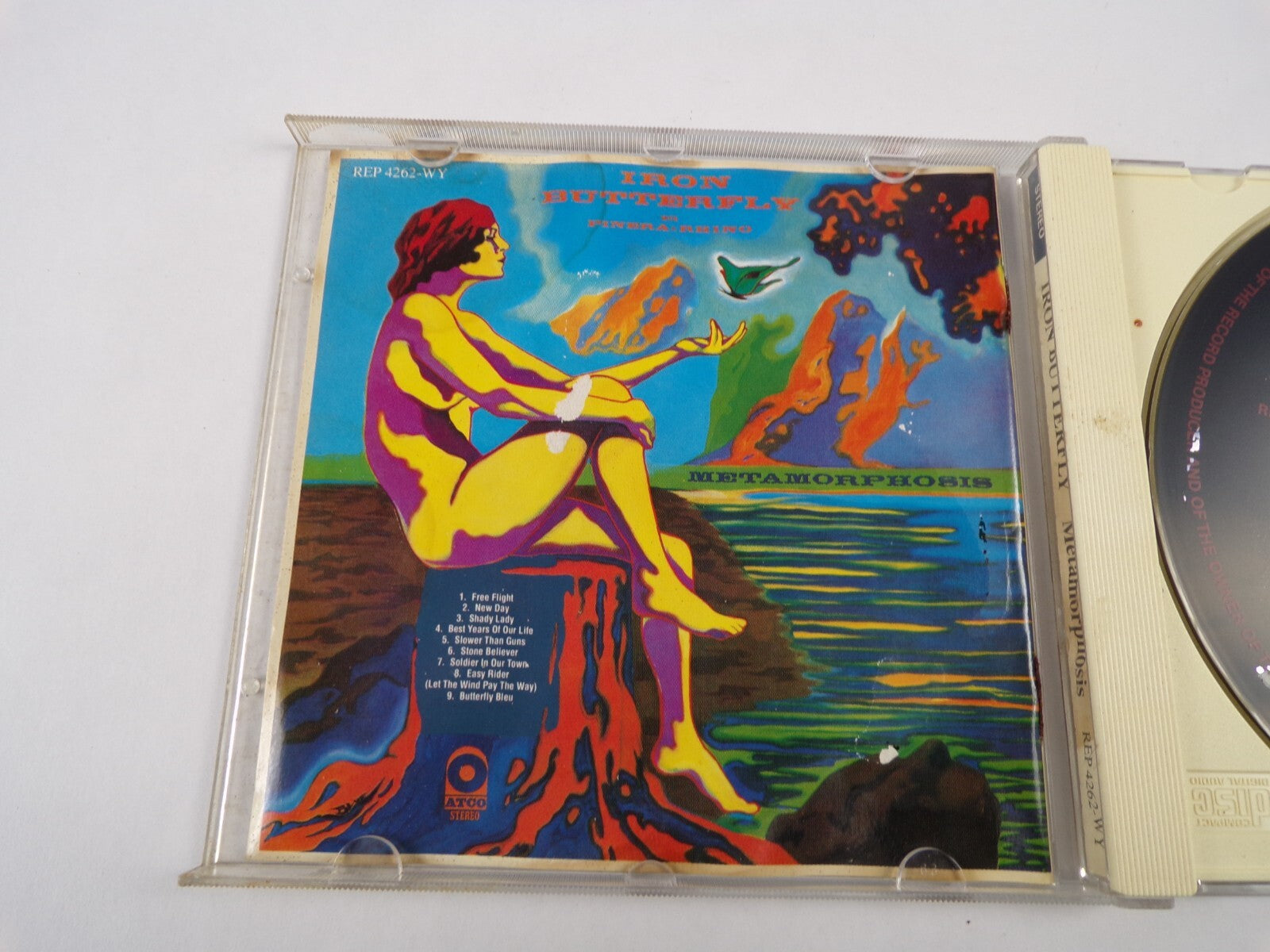 Iron Butterfly Metamorphosis Free Flight New Day Easy Rider Butterfly Bleu CD#26