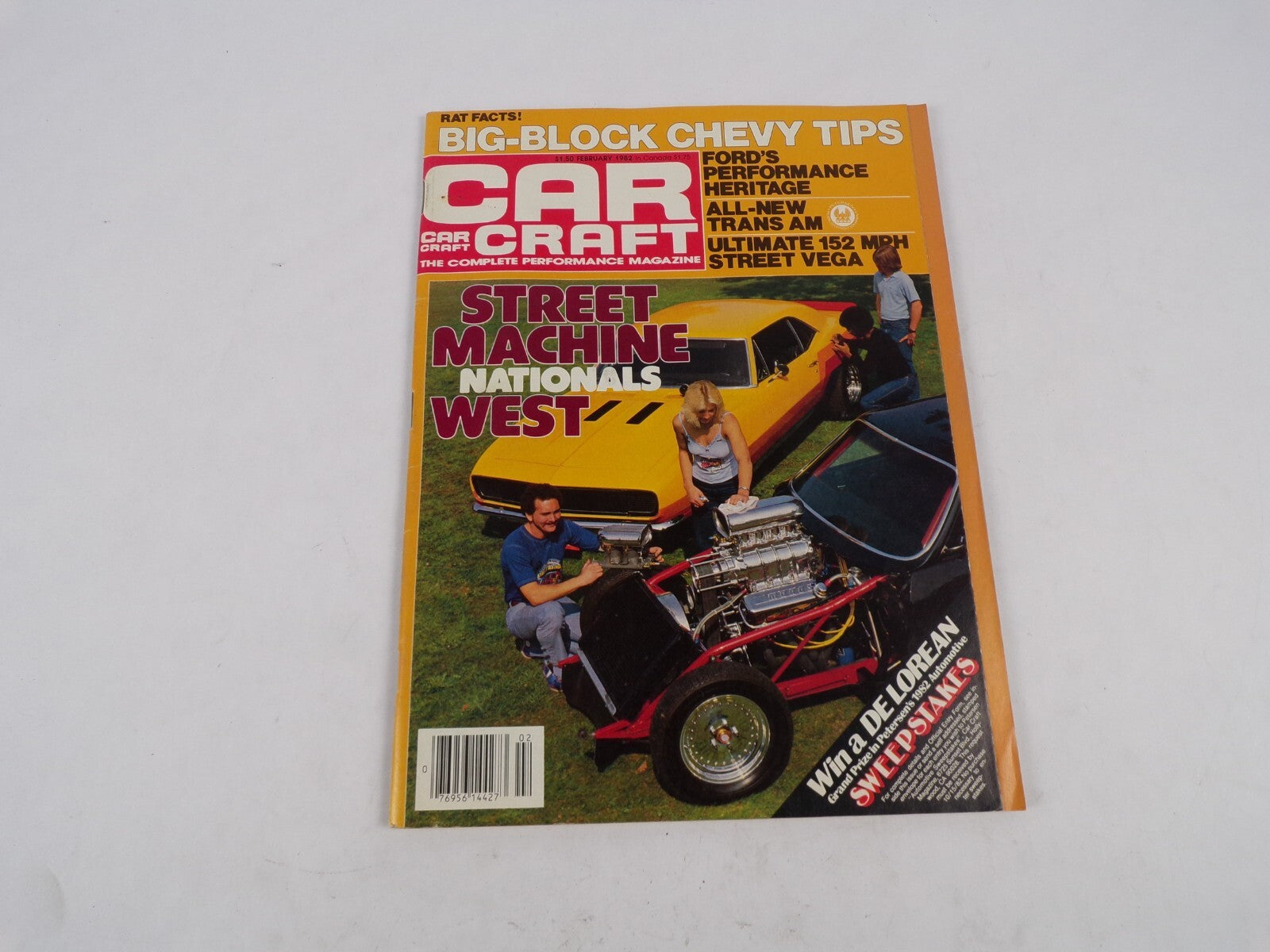 February 1982 Car Craft Street Machine Nationals West Big-Block Chevy Tips Ford'