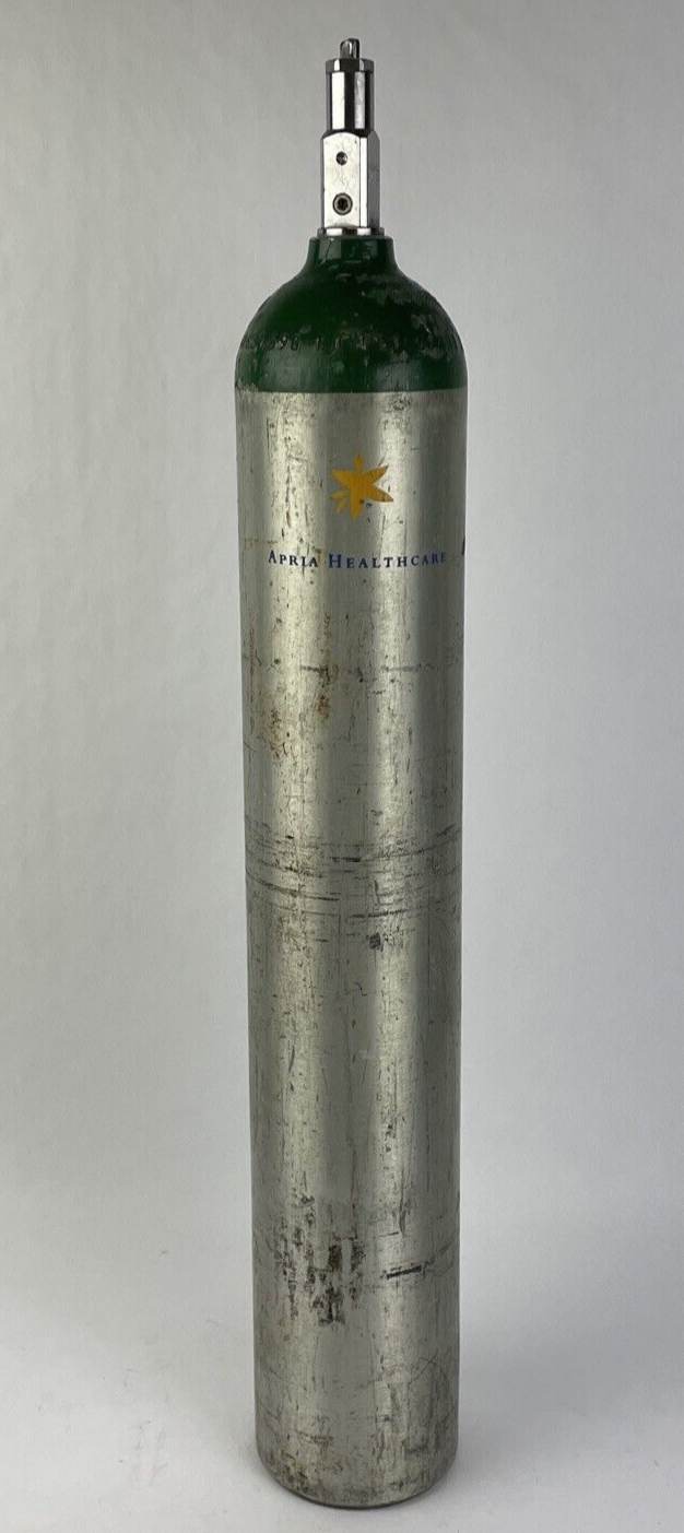 LUXFER TC-3ALM139 Oxygen Gas Cylinder Medical Tank 4.25" x 29" - Empty