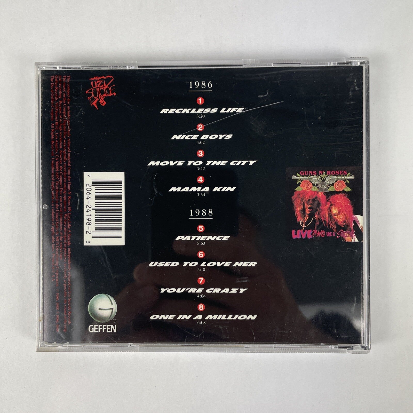 Guns N' Roses - G N'R Lies CD (Geffen Records) #28
