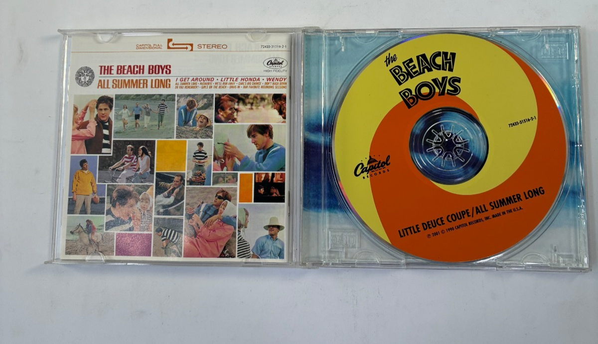 The Beach Boys Little Deuce Coupe All Summer Long Capitol CD 2001