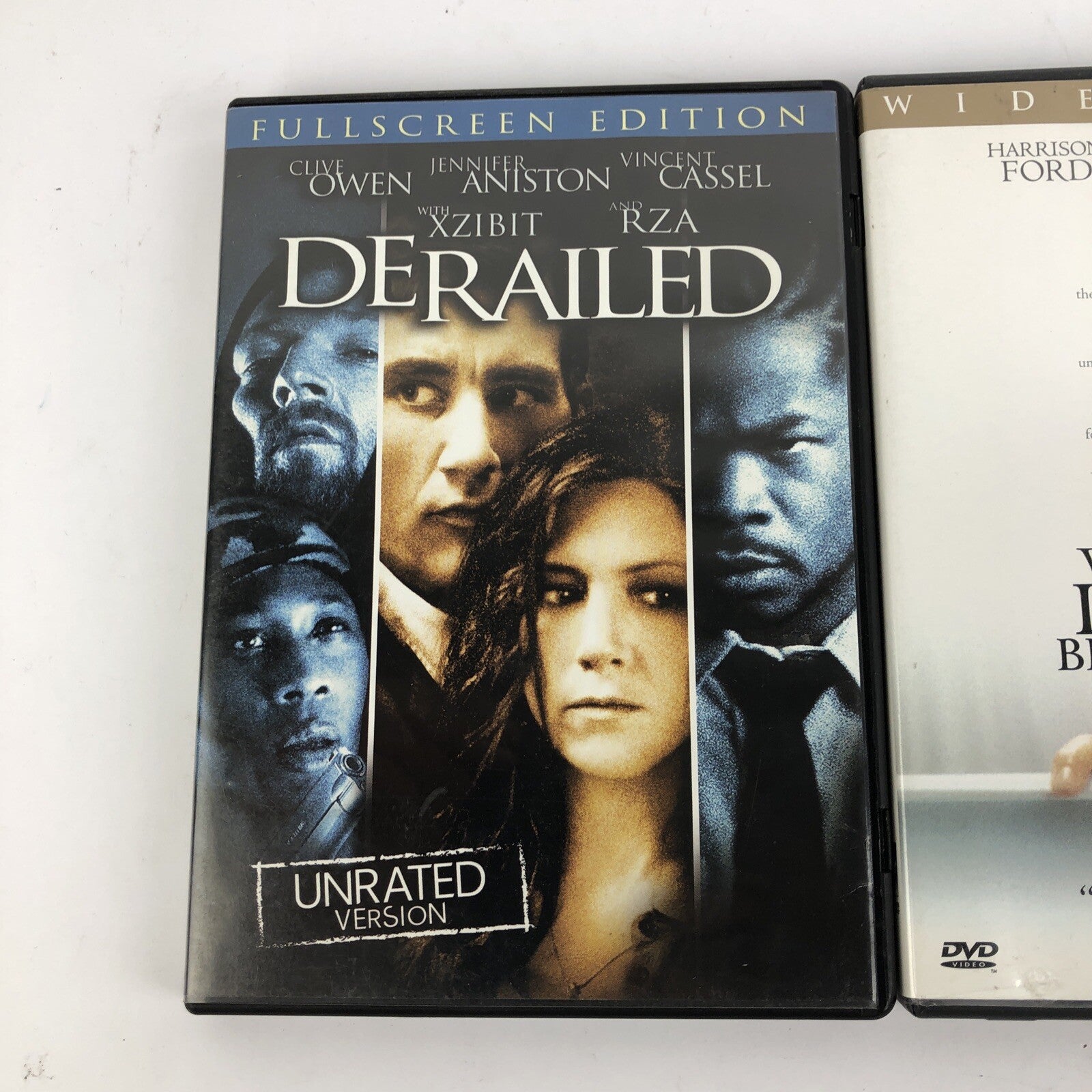 Derailed (DVD) Jennifer Aniston RZA XZIBIT + What Lies Beneath Pfeiffer Ford Lot